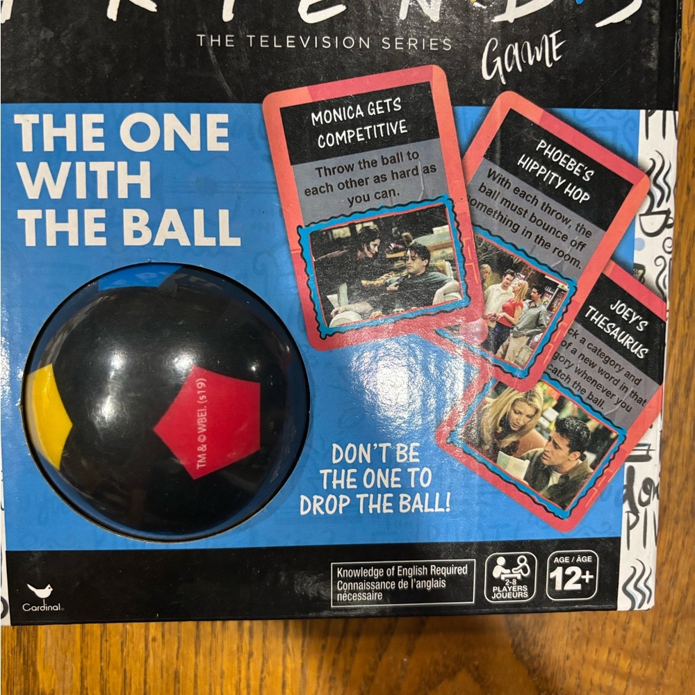 Friends: The One With The Ball Game - Black & Red Ball